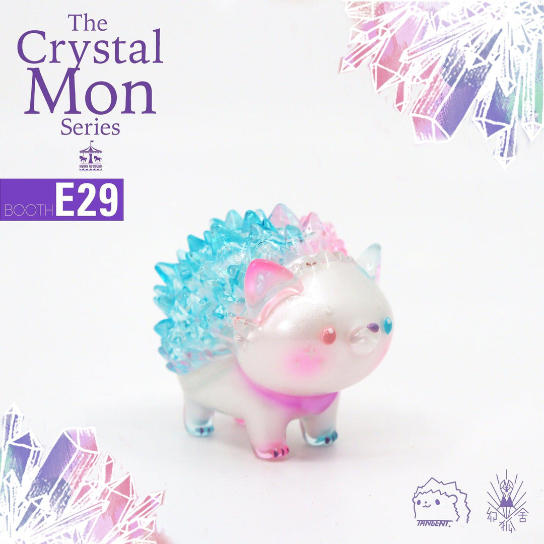 Moonstone Crystal Fox Genko & Bokey Designer Art Toy 幻狐舍 X Tangent X Merry Go Round Bokey
