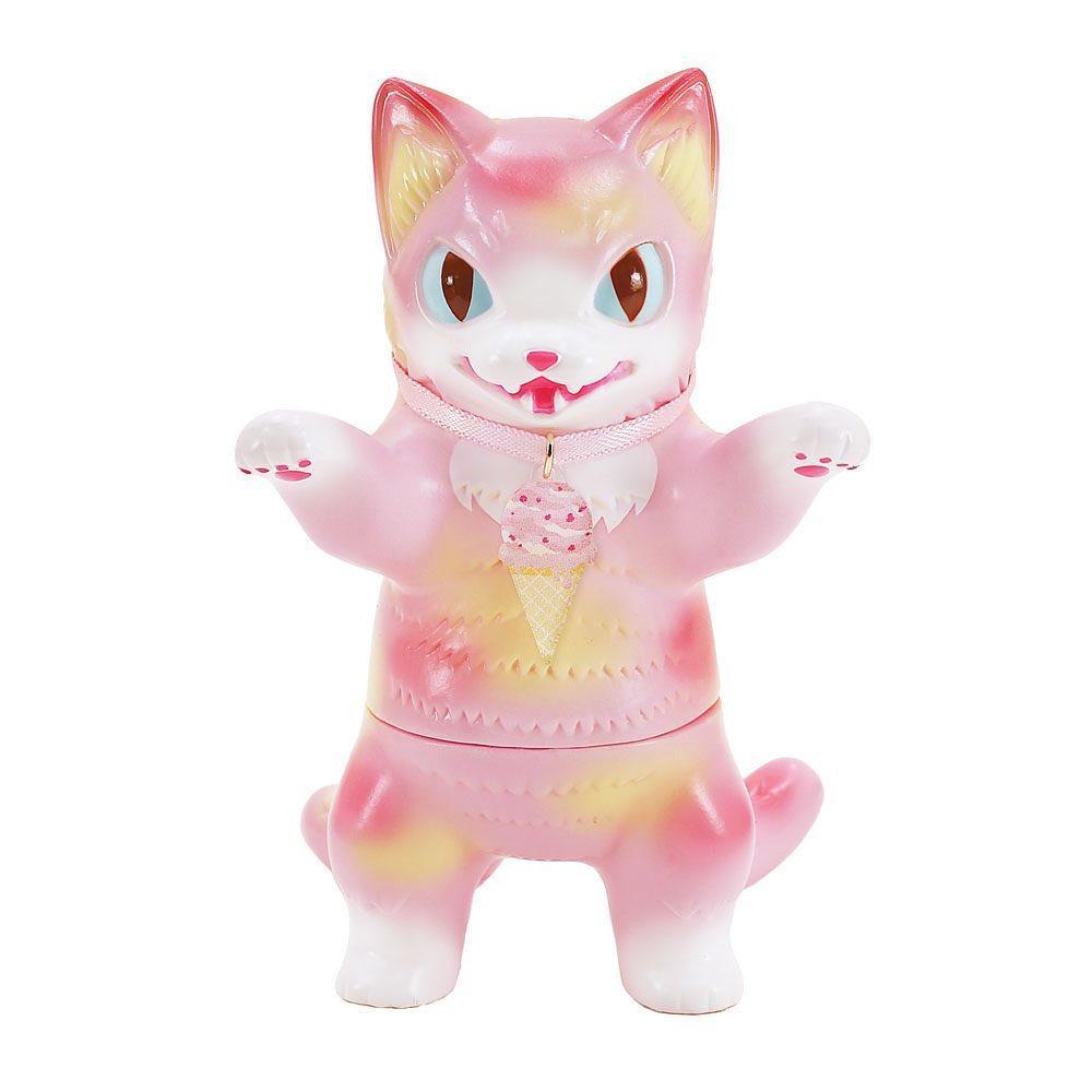 Negora Strawberry Ice Cream by Konatsu Sofubi FEWMANY
