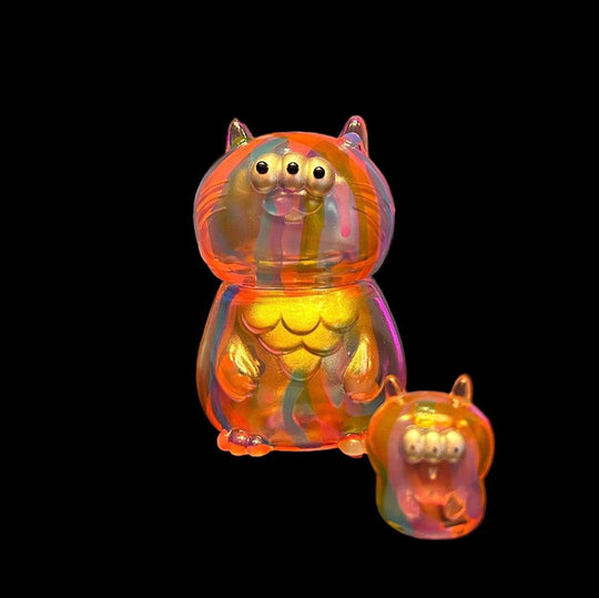 Neon Dream Canpay (Clear) by Art Junkie x Bubble Wrapp Sofubi Art Junkie x Bubble Wrapp