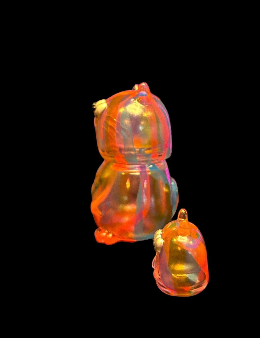 Neon Dream Canpay (Clear) by Art Junkie x Bubble Wrapp Sofubi Art Junkie x Bubble Wrapp