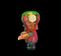 Neon Dream Frankie!! (Clear) by Art Junkie x Bubble Wrapp - Bubble Wrapp Toys