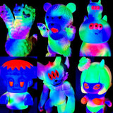 Neon Dream King Pacara (Clear) by Art Junkie x Bubble Wrapp - Bubble Wrapp Toys