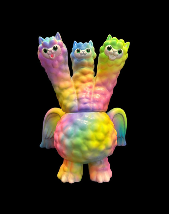 Neon Dream King Pacara (Matte) by Art Junkie x Bubble Wrapp Sofubi Art Junkie x Bubble Wrapp