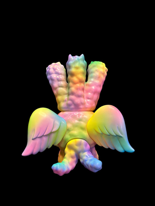 Neon Dream King Pacara (Matte) by Art Junkie x Bubble Wrapp Sofubi Art Junkie x Bubble Wrapp