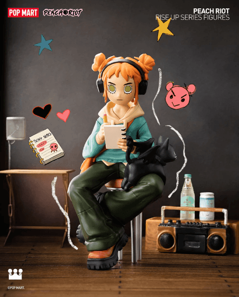 Peach Riot Rise Up Blind Box Series blind boxes POP MART x Libby