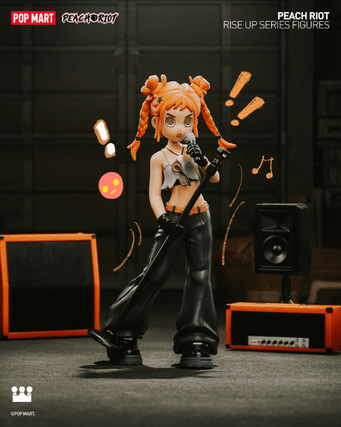 Peach Riot Rise Up Blind Box Series blind boxes POP MART x Libby