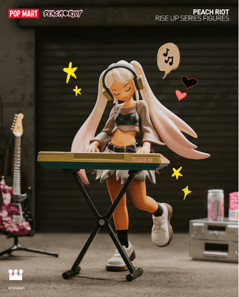Peach Riot Rise Up Blind Box Series blind boxes POP MART x Libby