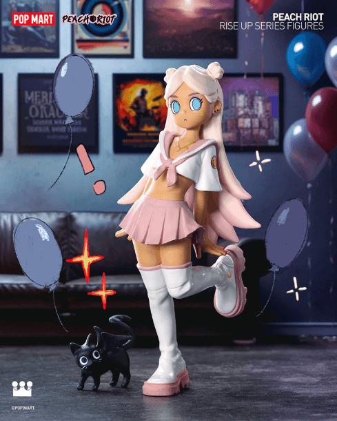 Peach Riot Rise Up Blind Box Series blind boxes POP MART x Libby
