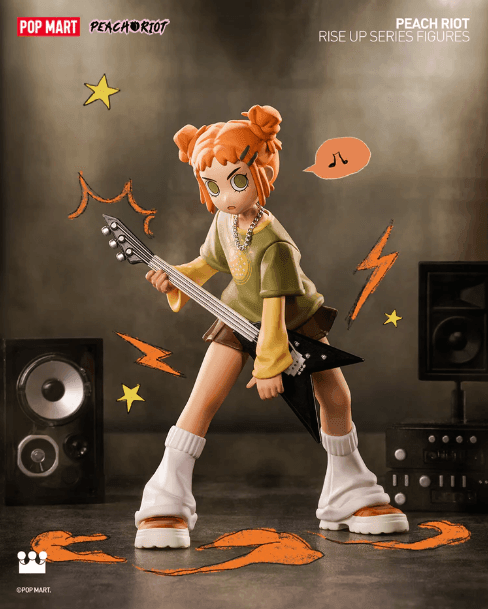 Peach Riot Rise Up Blind Box Series blind boxes POP MART x Libby
