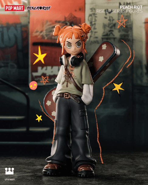 Peach Riot Rise Up Blind Box Series blind boxes POP MART x Libby