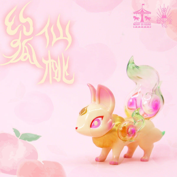 Phantom Fox Peach by Genkosha - Bubble Wrapp Toys