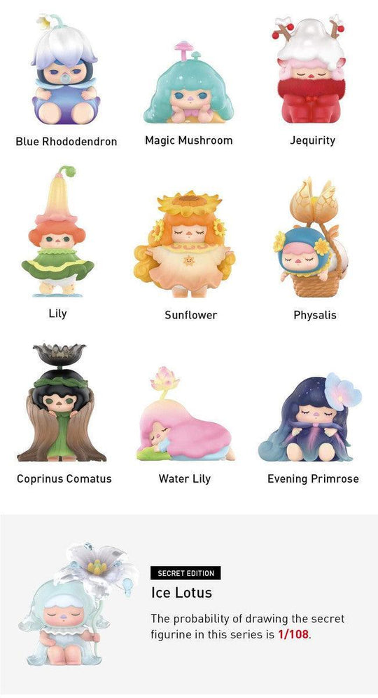 PUCKY Sleeping Forest Series blind boxes PUCKY x POP MART