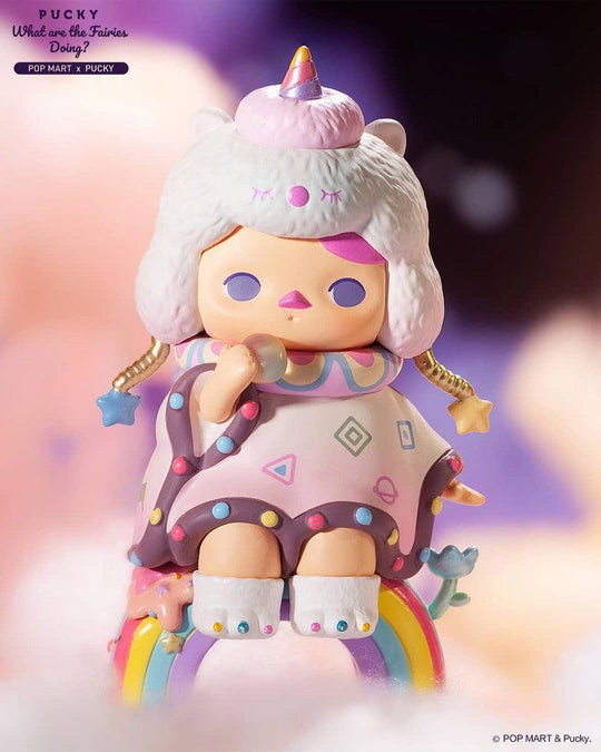 PUCKY What Are The Fairies Doing Mini Series Blind Box blind boxes PUCKY x POP MART