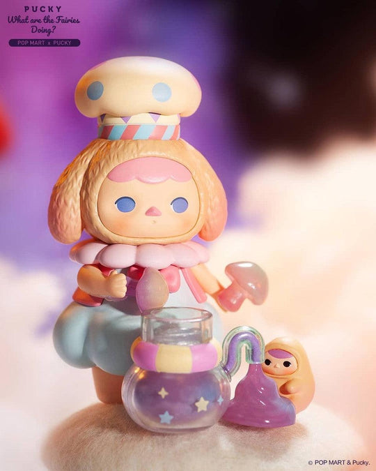 PUCKY What Are The Fairies Doing Mini Series Blind Box blind boxes PUCKY x POP MART