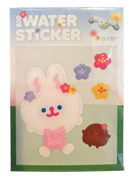 Rabbit Water Sticker - Bubble Wrapp Toys