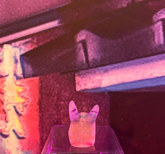 Rainbow Ribbon Chase Nunbun by Gemini Design Shop Resin Gemini Design Shop