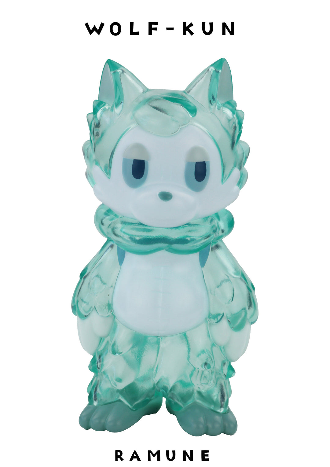 Wolf-Kun Ramune by Kiriko Arai Sofubi FEWMANY