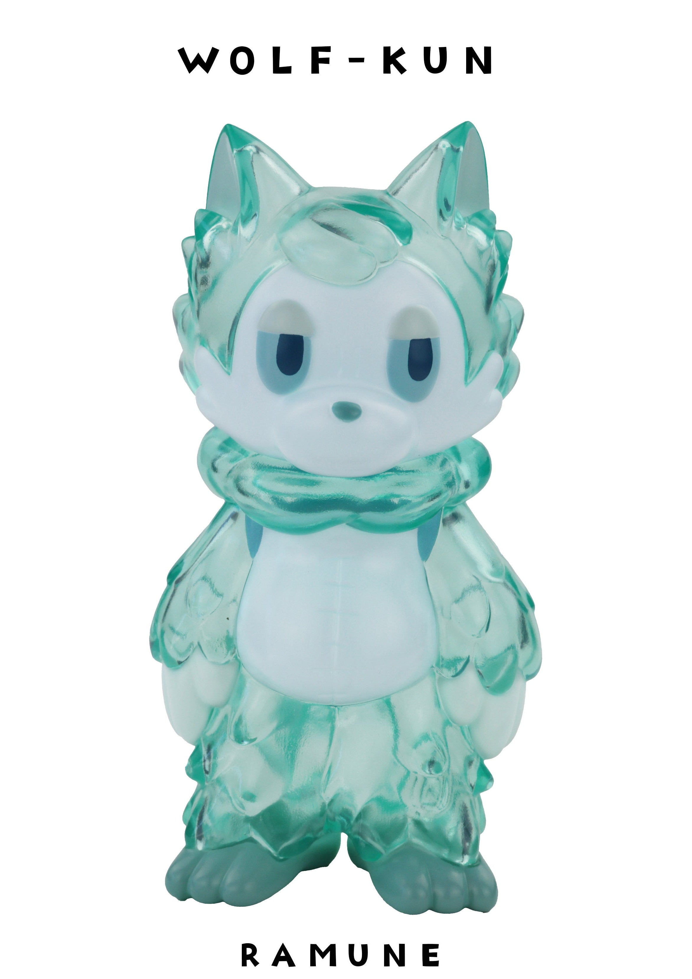 Wolf-Kun Ramune by Kiriko Arai Sofubi FEWMANY