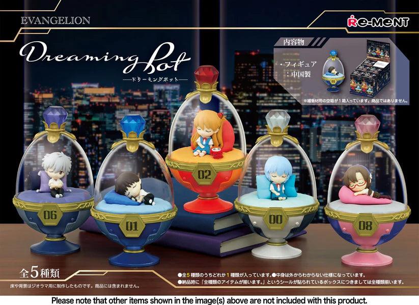 Neon Genesis Evangelion Dreaming Pot Gashapon Re-Ment