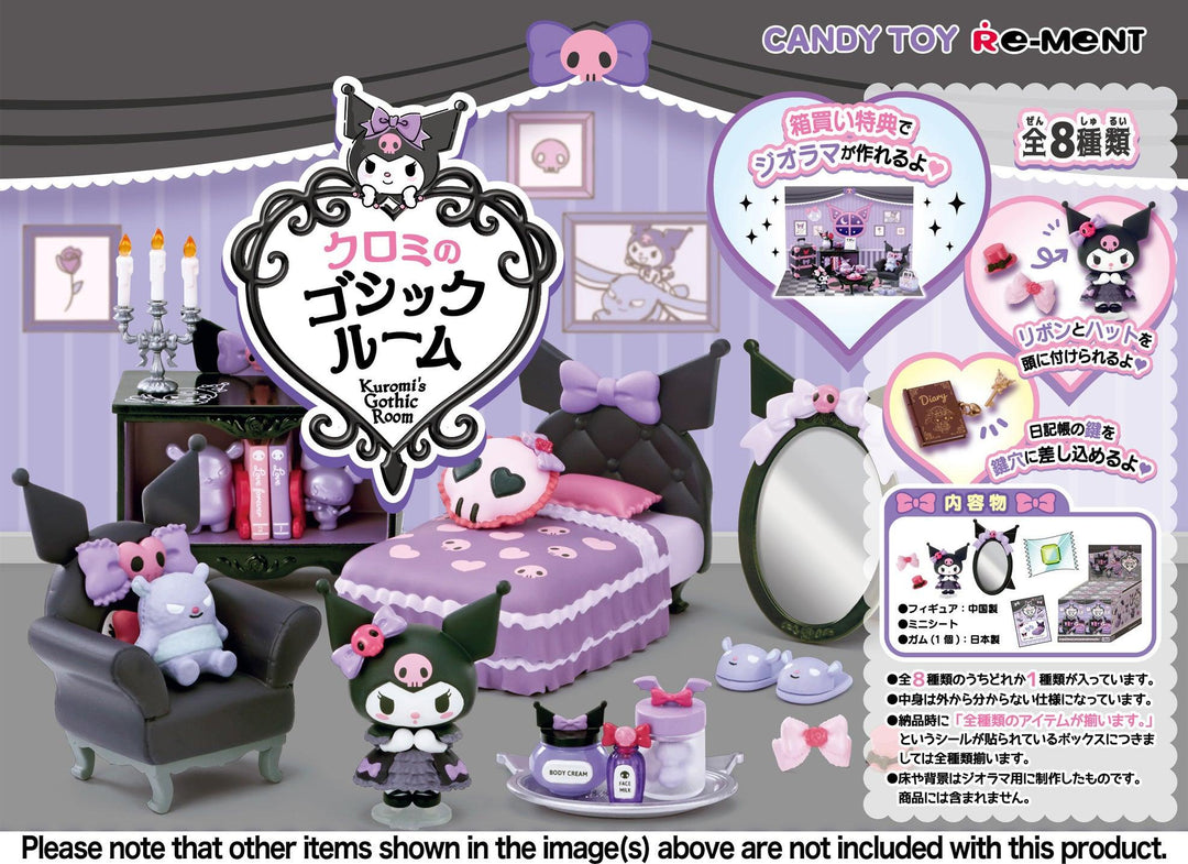 Kuromi's Gothic Room Blind Box Re-Ment