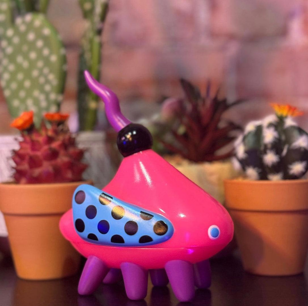 Sassy Pink Sashimi by Hanamusic Sofubi Hanamusic