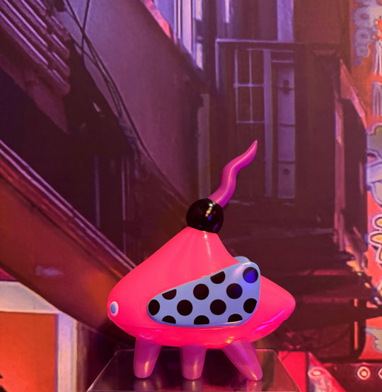 Sassy Pink Sashimi by Hanamusic Sofubi Hanamusic