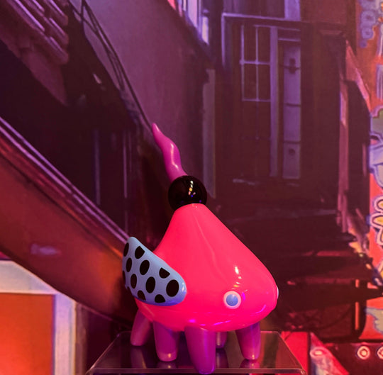 Sassy Pink Sashimi by Hanamusic Sofubi Hanamusic