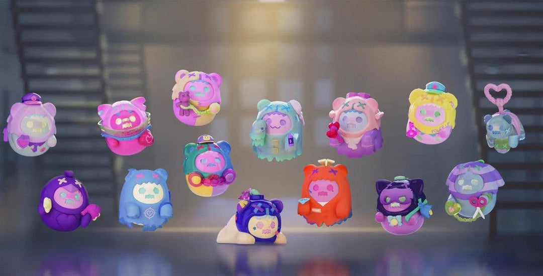 Baddy Bear Town Blind Box blind boxes Shin Woojung x F.UN