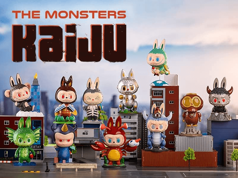 The Monsters Kaiju Blind Box Series blind boxes Kasing Lung X POP MART
