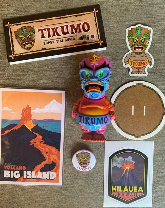 Tikumo - Big Island Volcano - Kilauea Colorway by Gerald Okamura Gerald Okamura