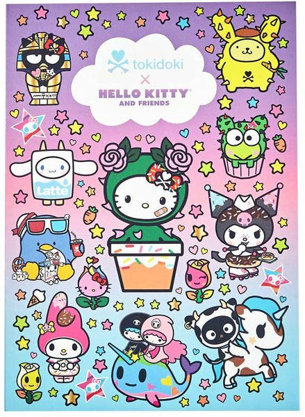 tokidoki x Hello Kitty and Friends Series 2 Notebook - Bubble Wrapp Toys
