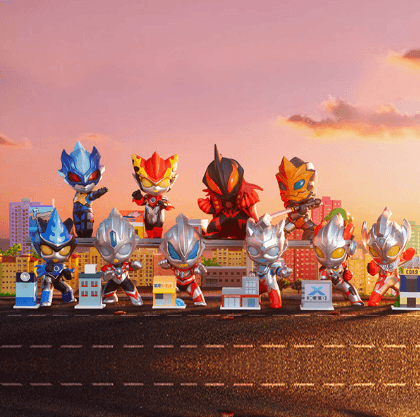 ULTRAMAN New Generation Heroes Blind Box Series blind boxes POP MART