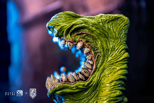 WeArtDoing X George Tsougkouzidis Arcade Monster - Green Designer Art Toy WeArtDoing