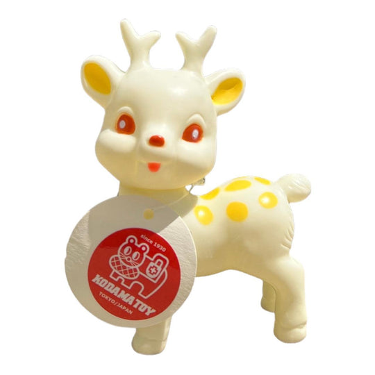 White Deer by KODAMA SANGYO TOY Sofubi KODAMA SANGYO TOYS