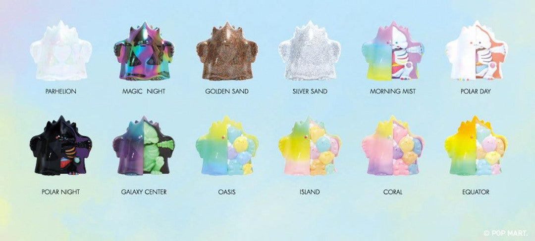 YUKI Levolutionism Blind Box Series blind boxes POP MART x Lang
