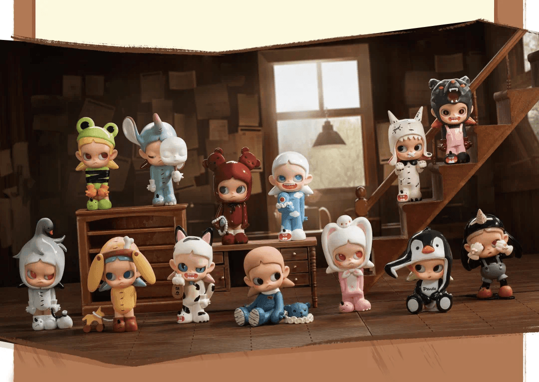 Zsiga We're So Cute Blind Box Series blind boxes POP MART x PDC x ZSIGA