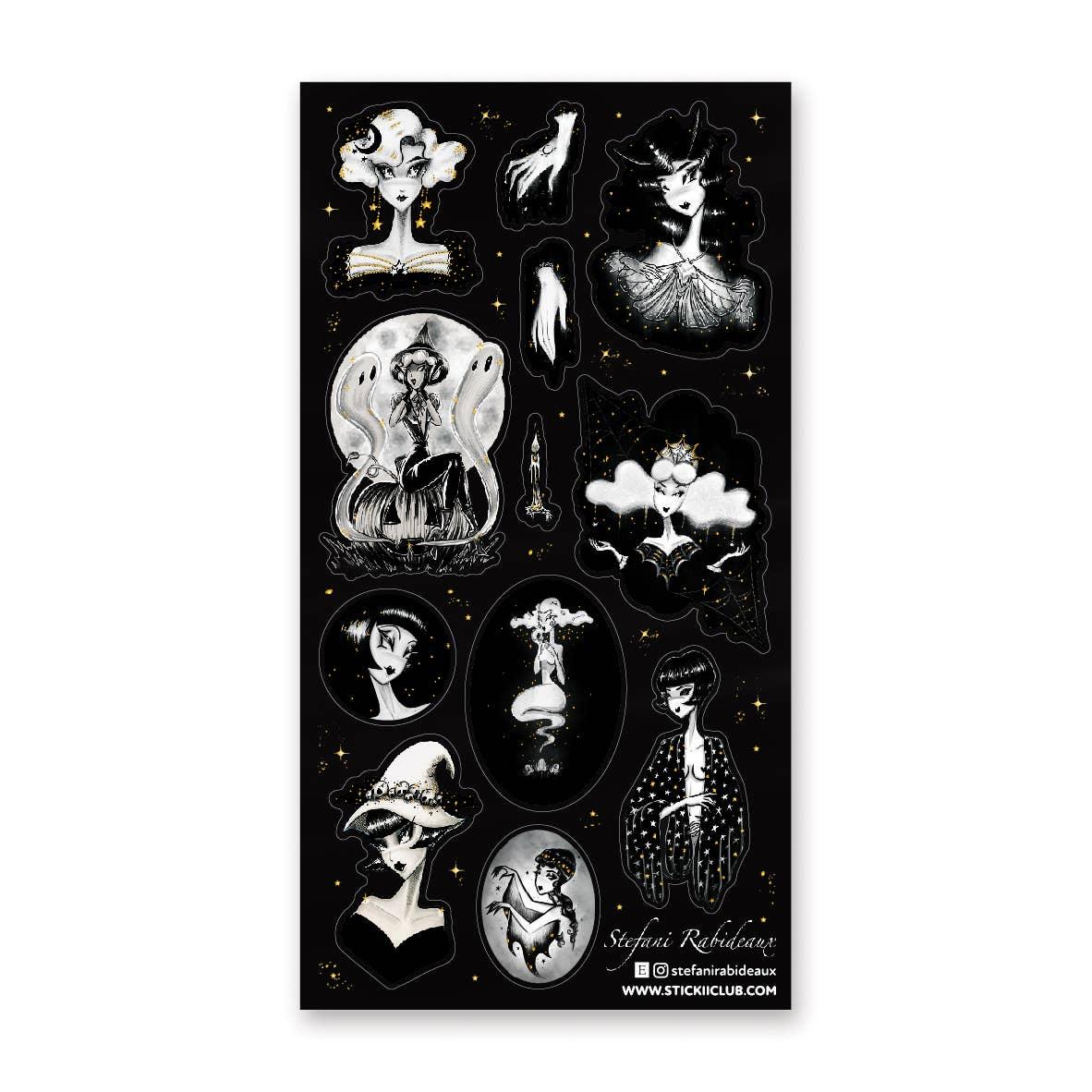 Glam Ghouls Sticker Sheet Sticker STICKII