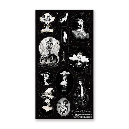 Glam Ghouls Sticker Sheet Sticker STICKII