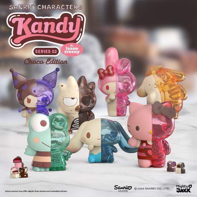 A SWEET TREAT: KANDY X SANRIO FT. JASON FREENY (SERIES 2) CHOCO EDITION Blind Box Mighty Jaxx