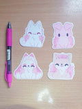 Animal Sakura Stickers - Bubble Wrapp Toys