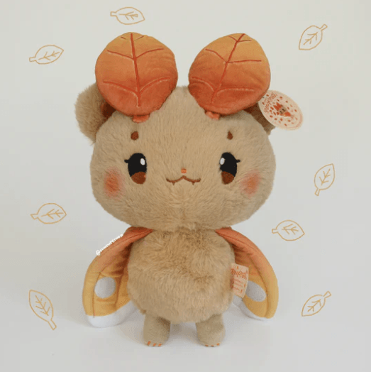 Autumn Leaf Mousemoth Plush by Lumichee - Bubble Wrapp Toys
