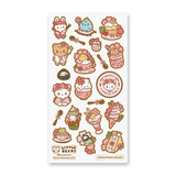 Berry's Spring Cafe Sticker Sheet - Bubble Wrapp Toys