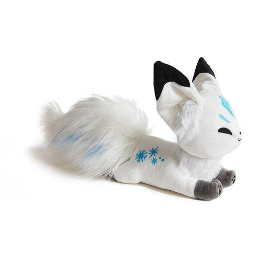 Blue Ice Queenie Fox Plush Plush Floral Frolic