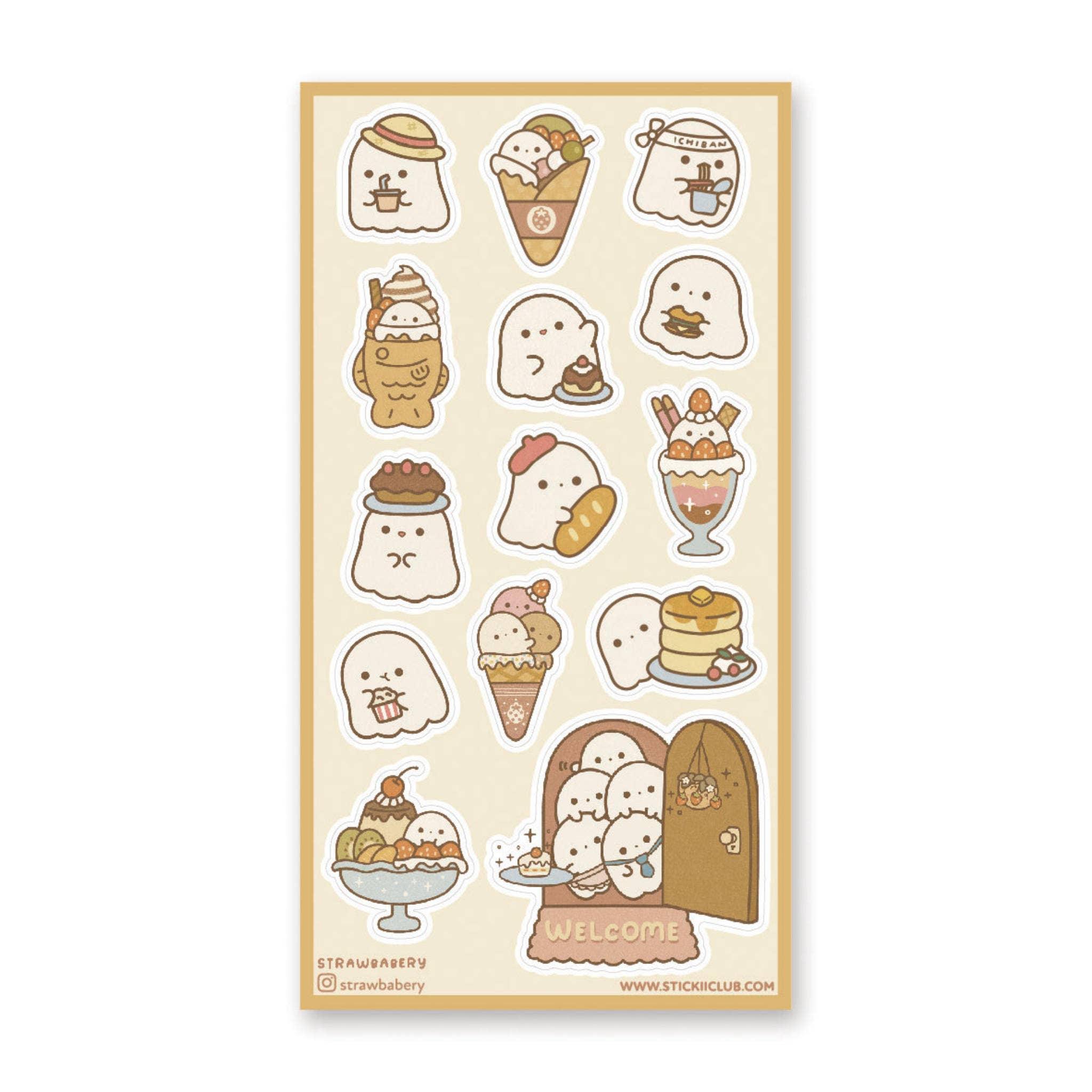 Boo's Home Sticker Sheet STICKII