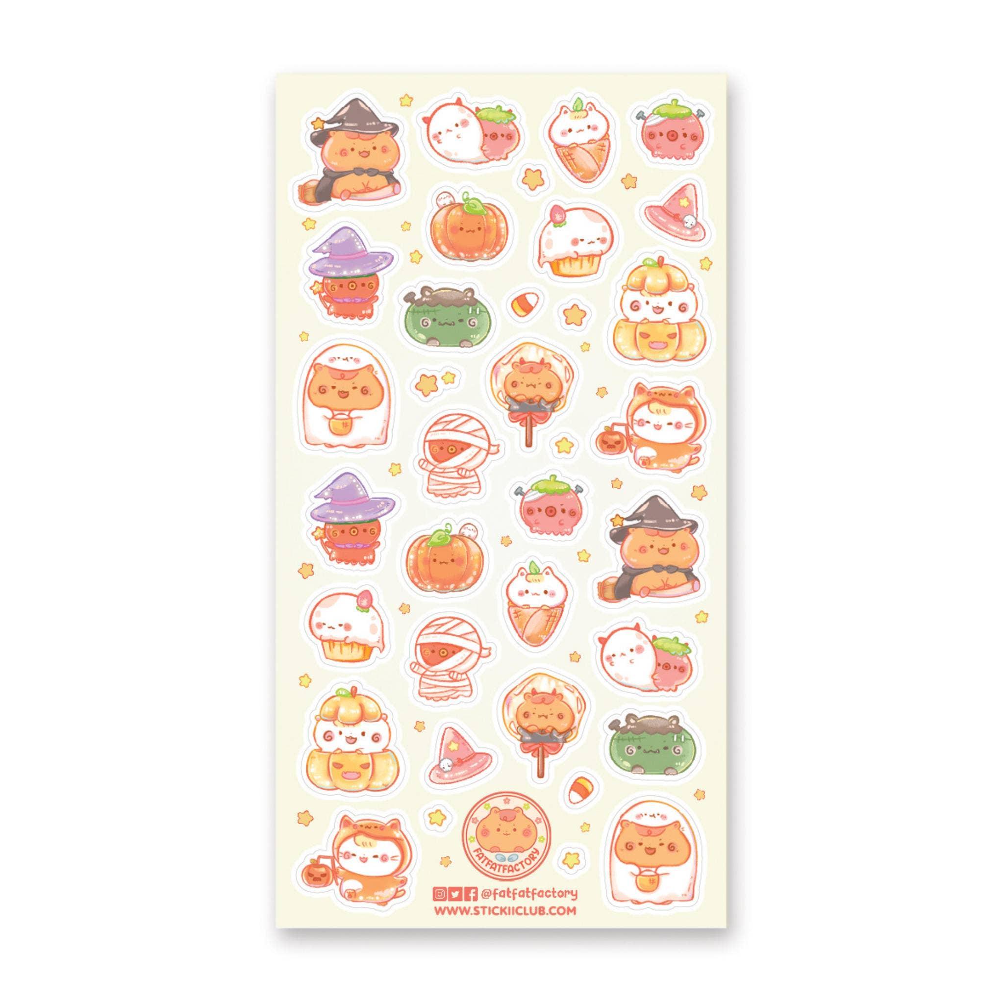 Cutie Costumes Sticker Sheet STICKII