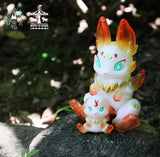 Genko Bit Bit Flame Jade Fox by BIT BIT FOREST x Genkosha x MGR - Bubble Wrapp Toys