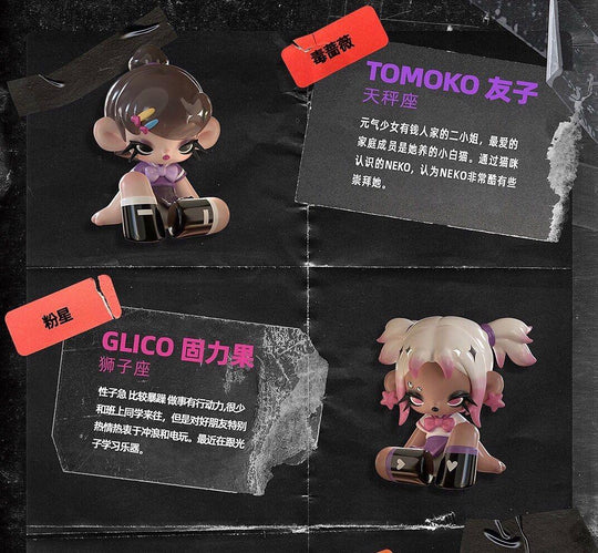 Glico Rebirth Universal High School Blind Box blind boxes GLICO