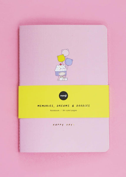 Happy Days Notebook by Momiji - Bubble Wrapp Toys