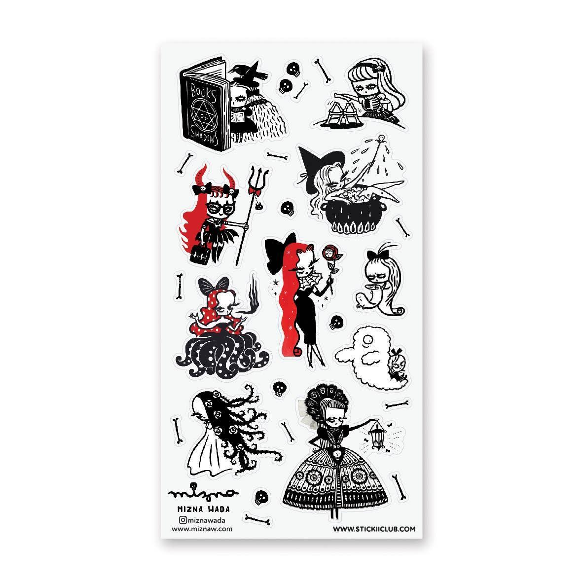 Hauntingly Fabulous Sticker Sheet STICKII