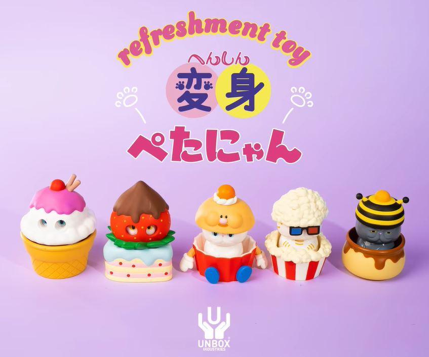 Henshin Petanyan Blind Box Series by Unbox Industries x Refreshment Toy Blind Box Refreshment Toy x Unbox Industries